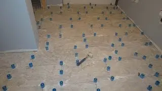 How to use Progress Profiles Proleveling System to install large format tile