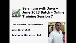 Selenium Webdriver Online Training Session 7 | Handle Frames, Handle Cookies, Handle Browser Testing