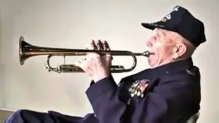 The German sniper and the American soldier with the trumpet