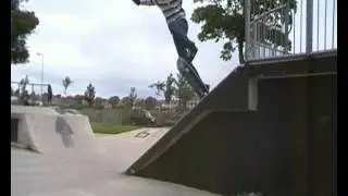 360 flip n nearly broken ankle