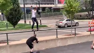 Going all the way on this 50-50 with @leoromero 🎥: @dakotaservold #shralpin | Shralpin Skateboarding