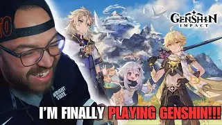 MY FIRST TIME PLAYING GENSHIN IMPACT!!! | Genshin Impact