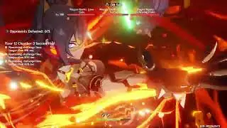 New Spiral Abyss 12-3 With C0 Nahida and C0 Dehya