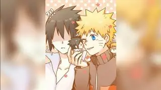Naruto and Sasuke Cute Fanart Pictures Edit