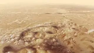 Unseen Aerial View of Mars!