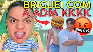 DISCUTINDO COM a ADM no GTA RP 😂 (Paulinho o LOKO)
