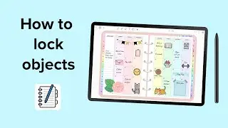 How to lock objects | Penly app tutorial