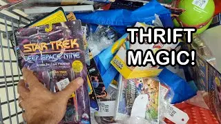Filling up my Cart at the Thrift Store - Thrift to Collect #9