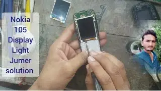 Nokia 105 - Ta 1114 Display Light jumper solution LCD Light Repair Very Easy Trick 2022