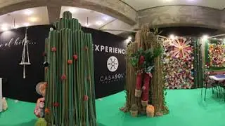360 Video - Love Yarn Madrid Pabellon de Cristal Feria De Lanas - Casasol
