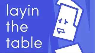 layin the table