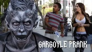 Gargoyle Statue Prank