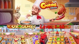 Crazy Cooking Dinner: Chef Game | Level 1-10 | iOS Android | Gameplay | Part-1 (Uk Games)