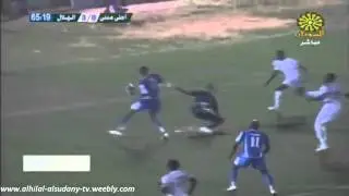 اهداف مباراة الهلال والاهلي مدني