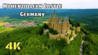 Amazing footage of Hohenzollern Castle in Germany - 4k - (EP 03)