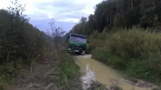 Камаз вездеход по бездорожью