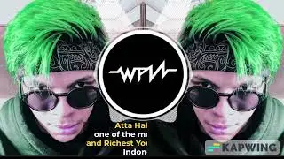 Atta Halilintar is a popular YouTuber from Indonesia