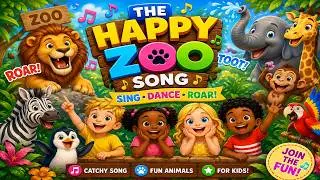 Who's That at the Zoo Today? 🦁 Fun Zoo Animals Nursery Rhyme for Kids