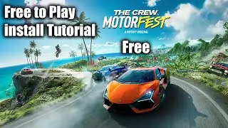 The Crew Motorfest Free on Pc | Install Tutorial | The Crew Motorfest Free to Play on Pc