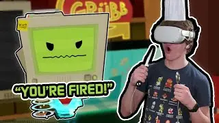 I Got FIRED From My JOB In Job Simulator VR!?