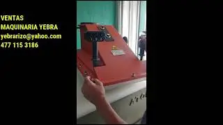 Maquinaria Yebra - Máquina Suajadora de 25 Toneladas 3 Presiones Marca Atom Modelo S125 EX T25
