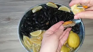STUFFED MUSSELS  RECIPE  - TURKISH MUSSELS MIDYE DOLMA