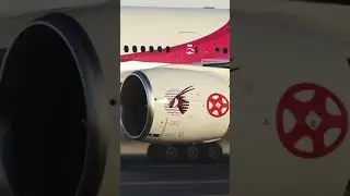 Qatar 777-300ER Landing #shorts