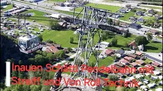 25PB Raron -  Unterbäch | Inauen Schätti Pendelbahn mit Streiff und Von Roll Technik