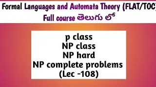 p class NP class NP hard and NP complete problems in toc