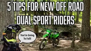 NEW Off Road Motorcycle Riders WATCH This! Tips for Your FIRST Off Road Dual Sport Ride