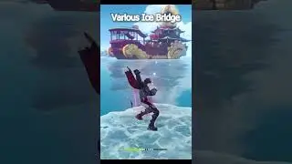 Ice Bridge that Genshin Characters can Create 