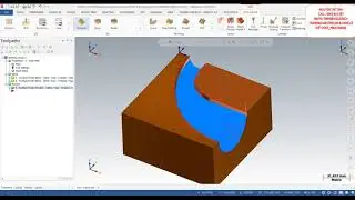 Lập trình phay 3D trên Mastercam Blend và Flowline 3D