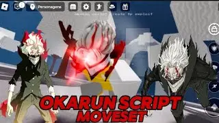 *NEW* 👹💀OKARUN SCRIPT MOVESET OP | CUSTOM ANIMATIONS | VFX |SFX