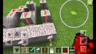 Как сделать кодовый замок в Minecraft pe 0.13.0