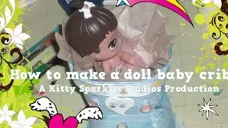 How to make a doll crib