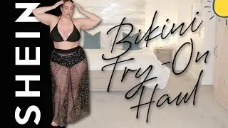 MASSIVE BIKINI HAUL! Shein Plus Size Bikini Try On Haul