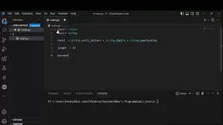 Create a Password Generator using Python