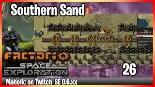 ⚙️Factorio Space exploration 0.6 Mod✅🏭➡️Southern and Western Flanks x026