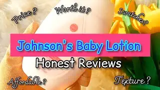 Johnson's Baby Lotion 🌷 HONEST REVIEWS #lotion#johnsonsbaby