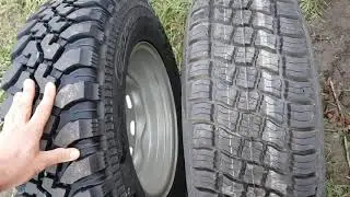Standard wheel dimensions for the UAZ Patriot/GAZ Sobol 4x4