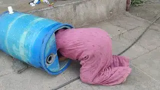 Wow to Fitting Pipe Plastic Drum