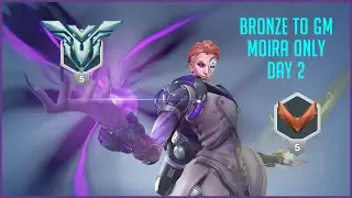 Overwatch 2 | Bronze 5 to GM Moira Only | Day 2