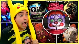 FNAF HELP WANTED 2: TOP 10 MINIGAMES MÁS DIFICILES + FINAL 👑
