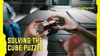 Solving Cube Puzzle In Arasaka Med bay - Cyberpunk 2077