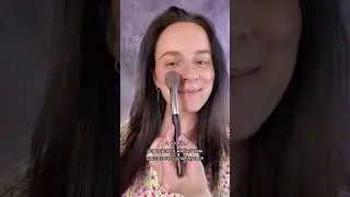 Куда и как наносить румяна по форме лица👌🏼