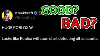Roblox is BANNING alt accounts now...
