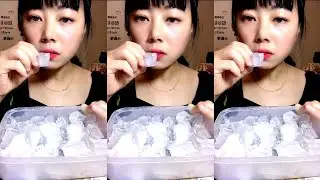 HARD ICE EATING / ICE EATING / CLEAR ICE EATING. ZHAOFENG