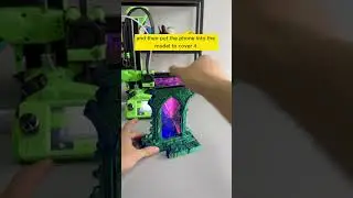 The Gate of Time Space, so fantastic! #3dprinting  #3dprinter #lerdge #lerdgeix #diy