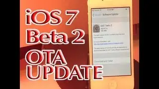iOS 7 Beta 2 OTA Update