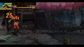 Streets of Rage 4 - Shiva SoR4 DLC - The Streets (EASY)- (PC FullHD) [1080p60FPS]